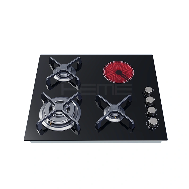 electric and gas stove